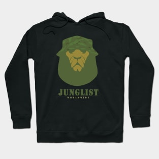 Junglist Worldwide Movement ( Uncle Junglist Cool Lion Edition ) Hoodie